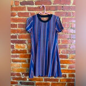 XS multi-colored dress with cut-out back